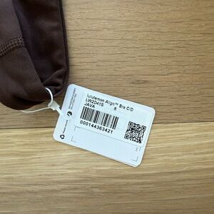 New with tags Lululemon align bra C/D cup style